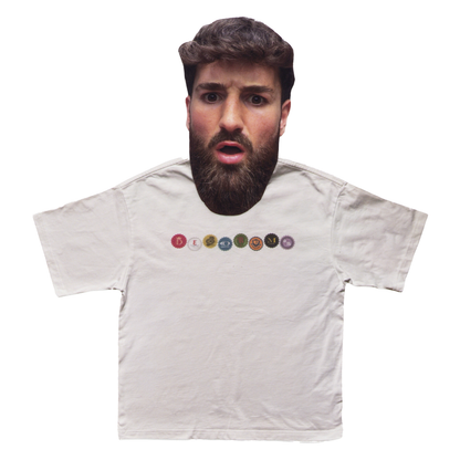 T-Shirt "Beer Caps" White