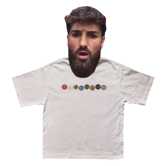 T-Shirt "Beer Caps" White