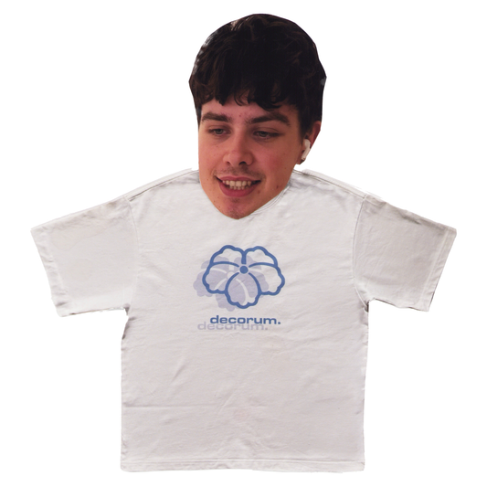 T-Shirt "Flowers" White