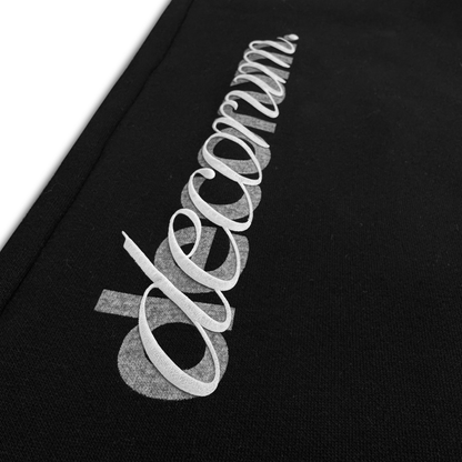 decorum. black tracksuit